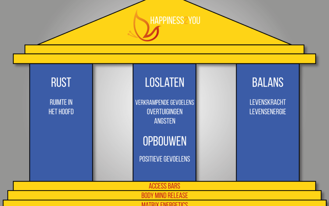 De drie pijlers van Happiness2you